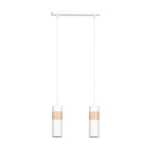 Lampa wisząca nowoczesna AKARI 2 WHITE