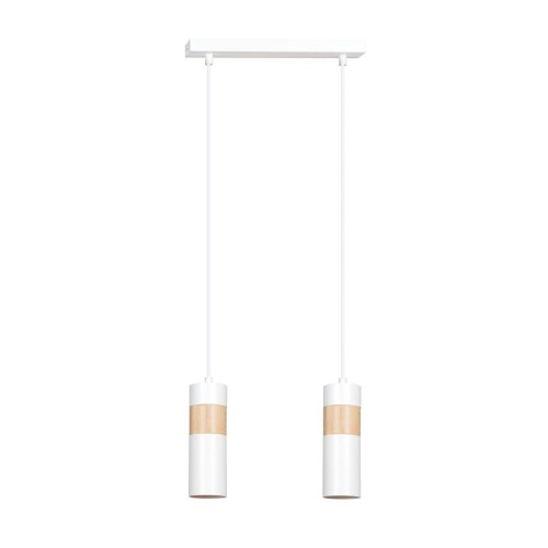 Lampa wisząca nowoczesna AKARI 2 WHITE