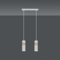 Lampa wisząca nowoczesna AKARI 2 WHITE