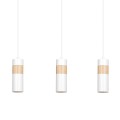 Lampa wisząca nowoczesna AKARI 3 WHITE