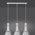 Lampa wisząca nowoczesna AKARI 3 WHITE