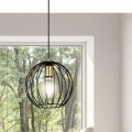 Lampa wisząca loftowa ALBIO 1 BLACK