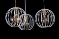 Lampa wisząca loftowa ALBIO 3 WHITE