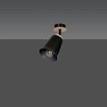 Lampa sufitowa ATLAS 1 BLACK