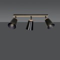 Lampa sufitowa ATLAS 3 BLACK