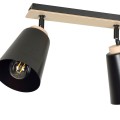 Lampa sufitowa ATLAS 3 BLACK