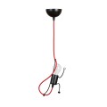 Lampa wisząca dekoracyjna BOBI 1 BLACK