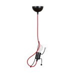 Lampa wisząca dekoracyjna BOBI 1 BLACK