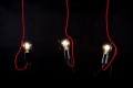 Lampa wisząca dekoracyjna BOBI 3 BLACK