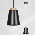 Lampa wisząca nowoczesna BOLERO 1 BLACK