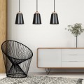 Lampa wisząca nowoczesna BOLERO 1 BLACK