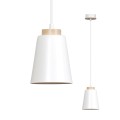 Lampa wisząca nowoczesna BOLERO 1 WHITE