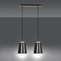 Lampa wisząca nowoczesna BOLERO 2 BLACK