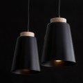 Lampa wisząca nowoczesna BOLERO 2 BLACK