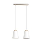 Lampa wisząca nowoczesna BOLERO 2 WHITE