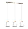 Lampa wisząca nowoczesna BOLERO 3 WHITE
