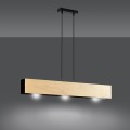 Lampa wisząca CARLO 3 BLACK