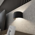 Kinkiet metalowy FOLD BLACK