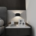 Kinkiet metalowy FOLD BLACK