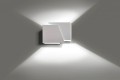 Kinkiet metalowy FROST WHITE