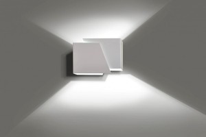 Kinkiet metalowy FROST WHITE