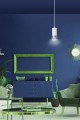 Lampa wisząca FUMIKO 1 WHITE/CHROME