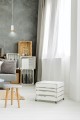 Lampa wisząca FUMIKO 1 WHITE/GOLD