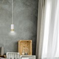 Lampa wisząca FUMIKO 1 WHITE/GOLD