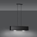 Lampa wisząca minimalistyczna GENTOR 2 BLACK