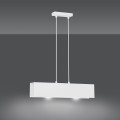 Lampa wisząca minimalistyczna GENTOR 2 WHITE