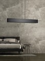 Lampa wisząca minimalistyczna GENTOR 4 BLACK