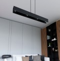 Lampa wisząca minimalistyczna GENTOR 4 BLACK