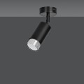 Lampa sufitowa HIRO 1 BLACK/CHROME