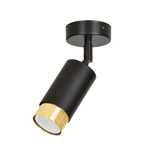 Lampa sufitowa HIRO 1 BLACK/GOLD
