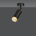 Lampa sufitowa HIRO 1 BLACK/GOLD