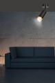 Lampa sufitowa HIRO 1 BLACK/GOLD