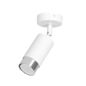 Lampa sufitowa HIRO 1 WHITE/CHROME