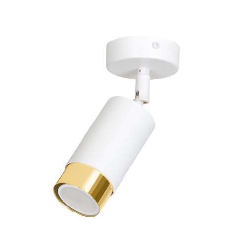 Lampa sufitowa HIRO 1 WHITE/GOLD