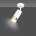 Lampa sufitowa HIRO 1 WHITE/GOLD