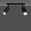 Lampa sufitowa HIRO 2 BLACK/CHROME
