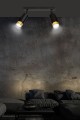Lampa sufitowa HIRO 2 BLACK/GOLD