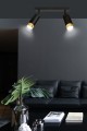 Lampa sufitowa HIRO 2 BLACK/GOLD