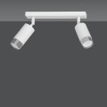 Lampa sufitowa HIRO 2 WHITE/CHROME