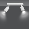 Lampa sufitowa HIRO 2 WHITE/CHROME