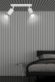 Lampa sufitowa HIRO 2 WHITE/CHROME