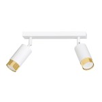 Lampa sufitowa HIRO 2 WHITE/GOLD
