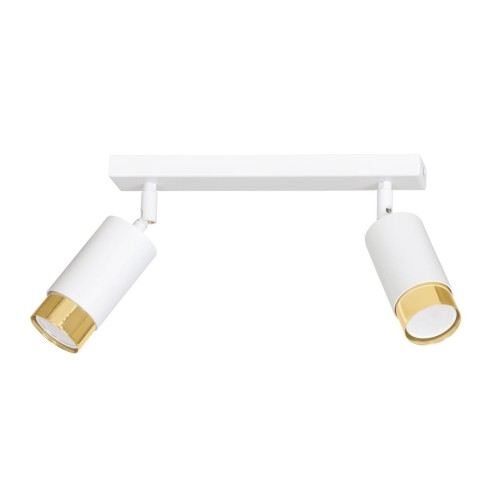 Lampa sufitowa HIRO 2 WHITE/GOLD