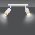 Lampa sufitowa HIRO 2 WHITE/GOLD