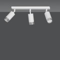Lampa sufitowa HIRO 3 WHITE/CHROME