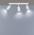 Lampa sufitowa HIRO 3 WHITE/CHROME